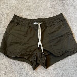 Vuori Olive Drawstring Everyday Athletic Shorts